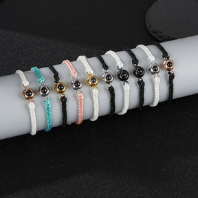Memory - Pulseira de Corda Personalizada Aço Inoxidável Lunnelé™ - foto 5