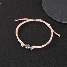 Memory - Pulseira de Corda Personalizada Aço Inoxidável Lunnelé™ - foto 4