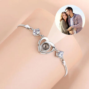 Pulseira Personalizada Amore Prata 925 Lunnelé™ - foto 8