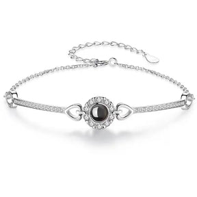 Pulseira Personalizada Minimalista Prata 925 Lunnelé™ - foto 6