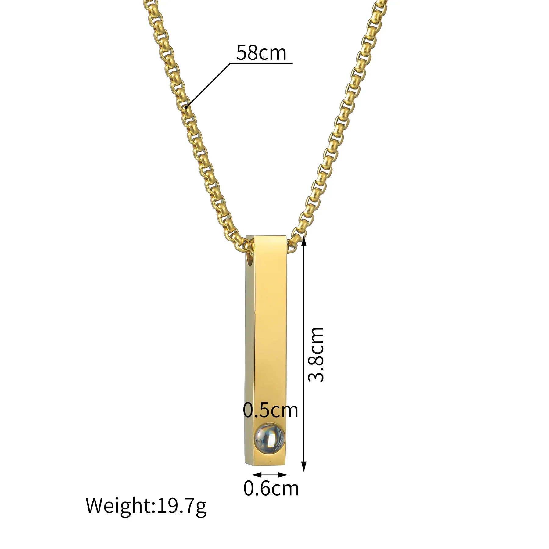 Eternity - Colar Personalizado com Foto Aço Inoxidável 316L Lunnelé™ - foto 16