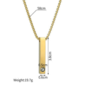 Eternity - Colar Personalizado com Foto Aço Inoxidável 316L Lunnelé™ - foto 16