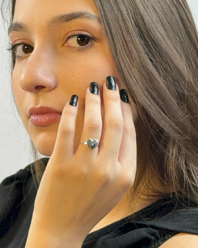 Anel Coração Em Prata 925 Lunnelé™ - foto 4