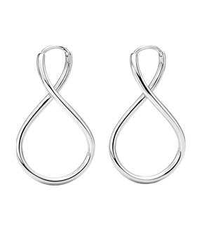 Argola Infinita em Prata 925 Lunnelé™
