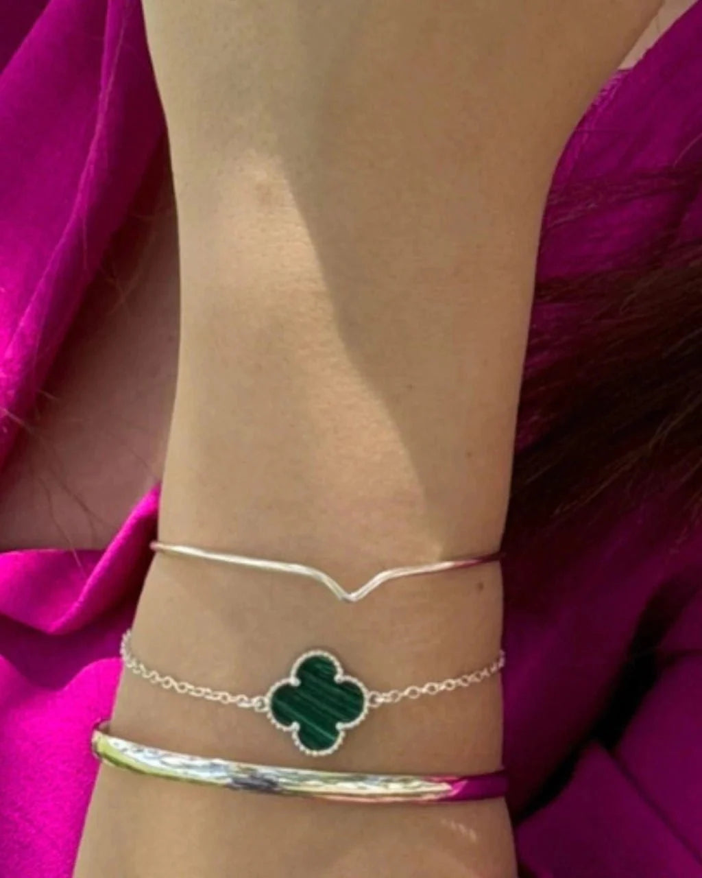 Bracelete Liso 6 mm  Prata 925 Lunnelé™ - foto 4