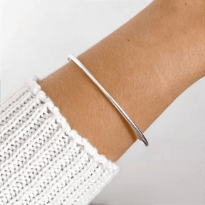 Bracelete Redondo Liso 2 mm Prata 925 Lunnelé™ - foto 2