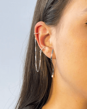Brinco Piercing Prata 925 Lunnelé™ - foto 4