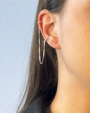 Brinco Piercing Prata 925 Lunnelé™ - foto 2
