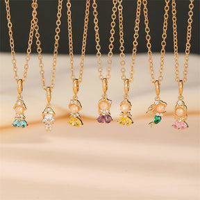 Colar Luxo Princesas - A Magia dos Contos de Fada