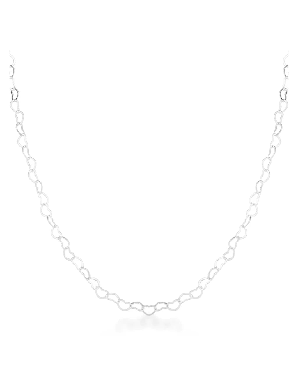 Choker Elos de Corações Prata 925 Lunnelé™