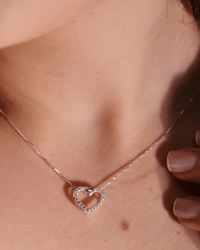Colar Coração Prata 925 Lunnelé™ - foto 5