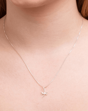 Colar Libélula Lisa Prata 925 Lunnelé™ - foto 3