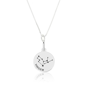Colar Medalha Signo em Prata 925 Lunnelé™ - foto 7