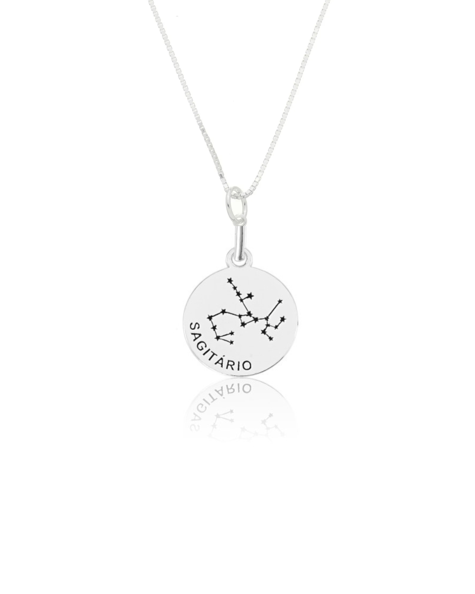 Colar Medalha Signo em Prata 925 Lunnelé™ - foto 6