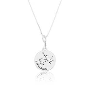 Colar Medalha Signo em Prata 925 Lunnelé™ - foto 6