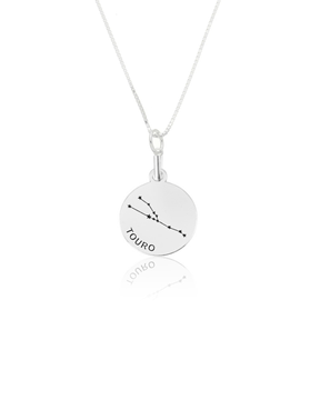 Colar Medalha Signo em Prata 925 Lunnelé™ - foto 4