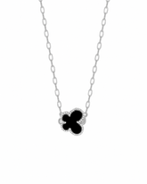 Pulseira Borboleta Preta em Prata 925 Lunnelé™