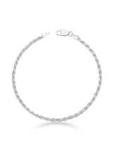 Pulseira Cordão Baiano Prata 925 Lunnelé™