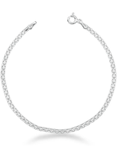Pulseira de Prata Bismark Prata 925 Lunnelé™