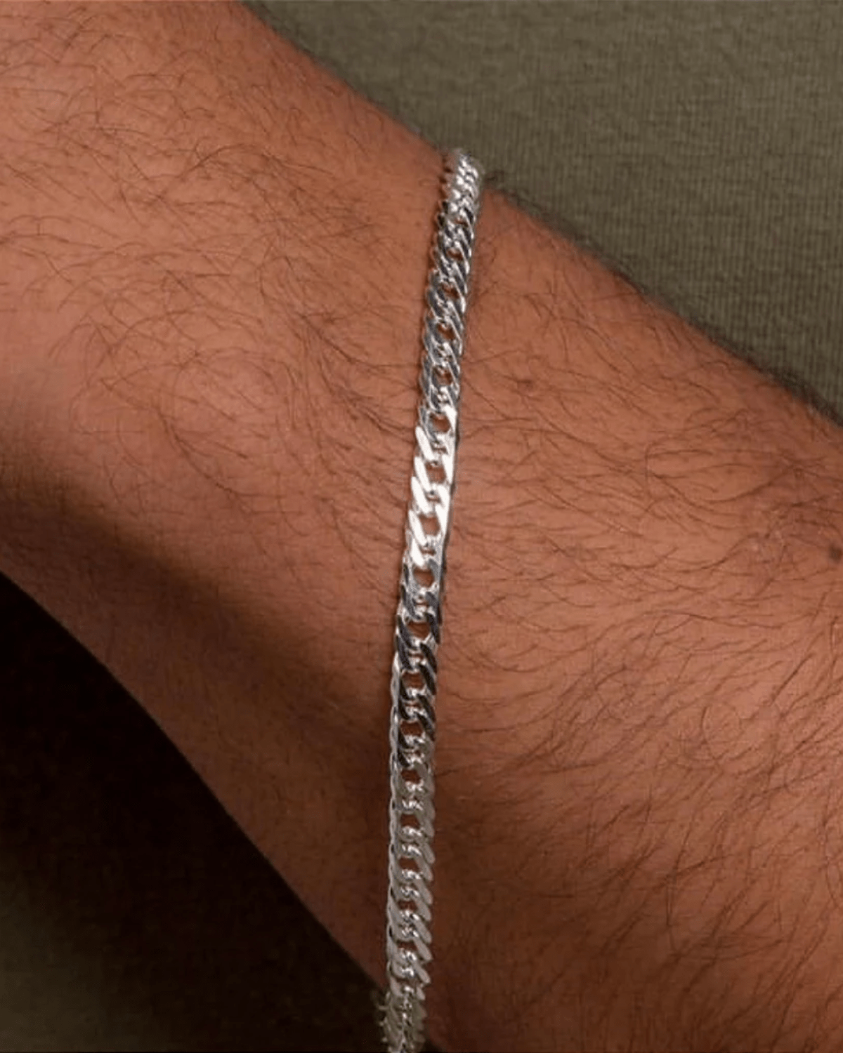 Pulseira Grumet 3 mm Em Prata 925 Lunnelé™ - foto 3