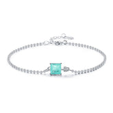 Pulseira Prata Turmalina Paraíba Lunnelé™